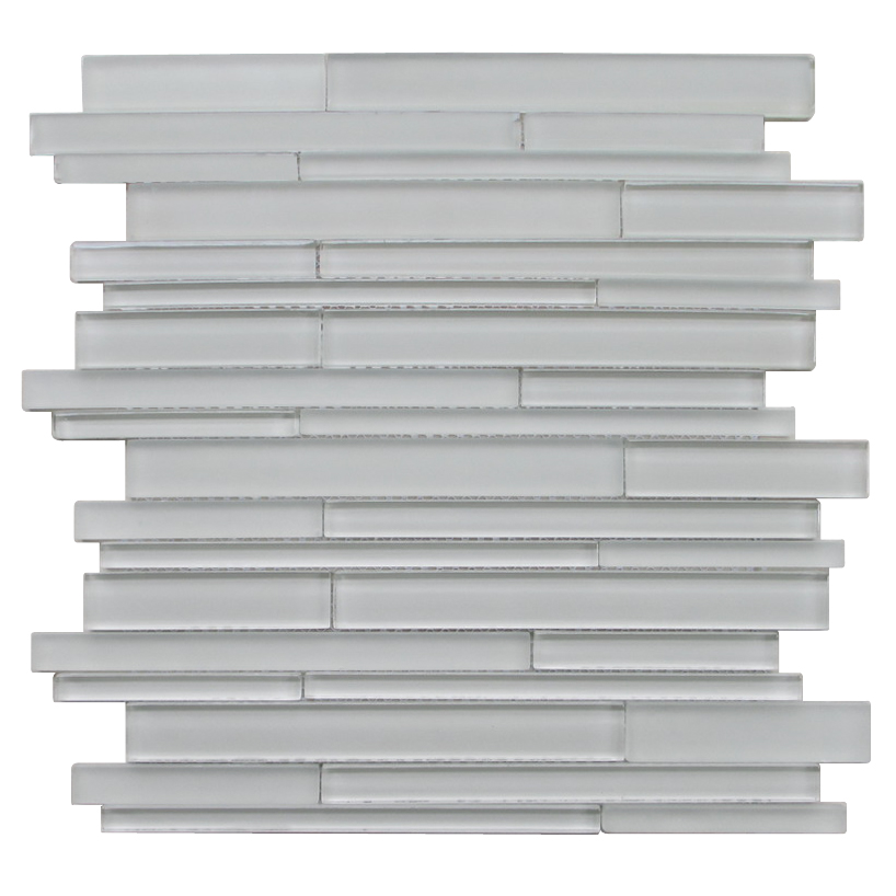 Nude Denim - Glass Mix Mosaic Random Strip