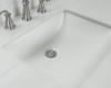 Hollister 60-in Vanity Combo in Light Gray with Sintered Stone Top