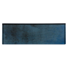 Dark Blue Glass Tile 3"x9" 