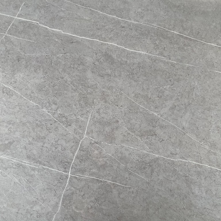 37-in Armani Gray Sintered Stone Single Sink Bathroom Vanity Top ( Storm Gray)