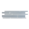azure denim - Glass Mix Mosaic random strip