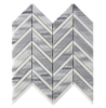 Marmara Chevron Marble Mosaic