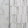THASSOS INKJET GLASS MOSAIC Glass Tile 001105