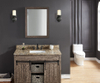 49-in Santa Cecilia Granite Single Sink Bathroom Vanity Top
