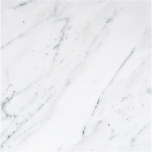 Carrara White Marble Tile Polished 12"x12"